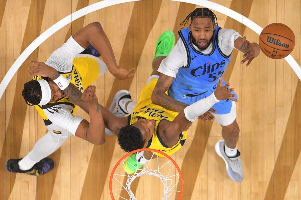 APTOPIX Pacers Clippers Basketball