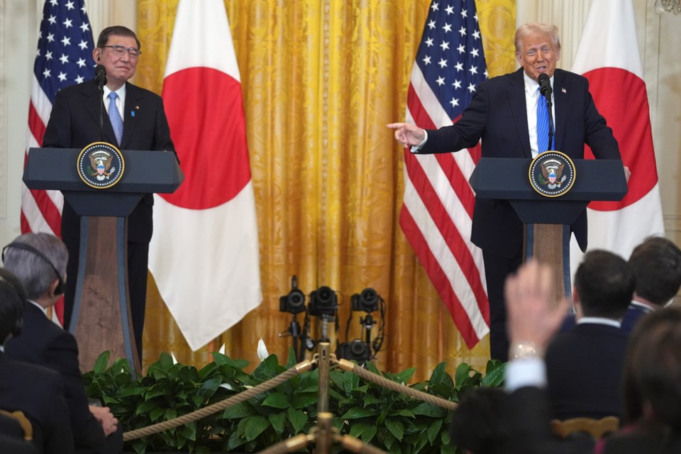 Trump US Japan