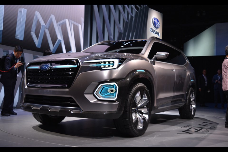 Subaru VIZIV-7 SUV Concept: the Size of Things to Come - TBNewsWatch.com