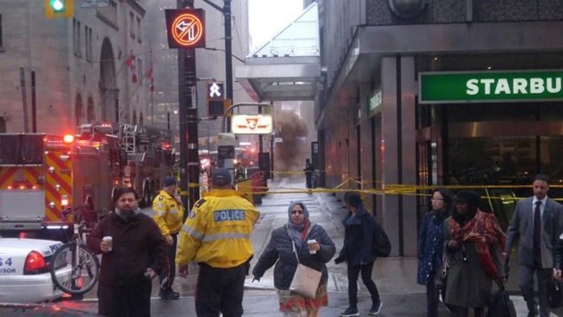 Blast hits Toronto financial district, may be due to transformer