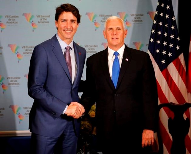 US VP drops summit banquet, abruptly goes to hotel in Peru