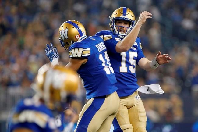 Blue Bombers lose 29-23 in upset against Hamilton Tiger-Cats