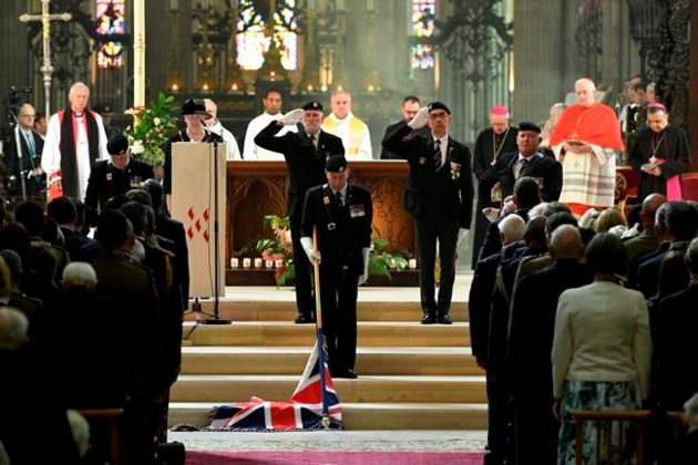 Image result for The D-Day cathedral service was held in Bayeux,