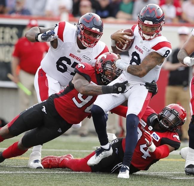 Alouettes look for 5th straight win, playoff clinch, in clash with