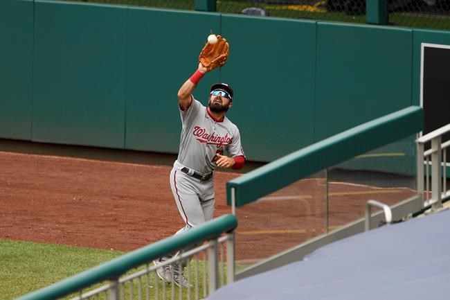 Suzuki, Taylor lift Nats past Blue Jays 6-4