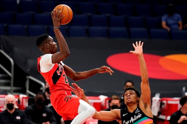 Raptors' Chris Boucher out with injury, will miss Montreal game