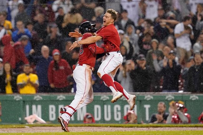 Verdugo homers for 3rd walk-off hit; Red Sox beat Blue Jays