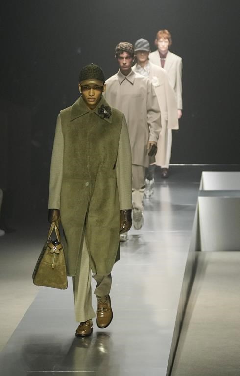 Fendi leads Milan trends with feminine silhouettes for men -  