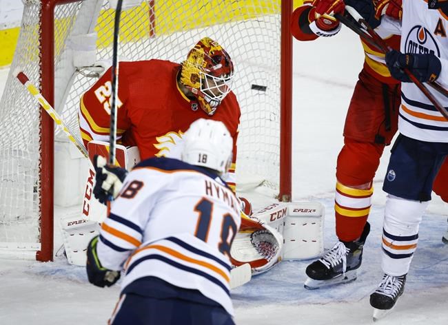 Flames outlast Oilers in explosive series opener as rivals combine for 15  goals