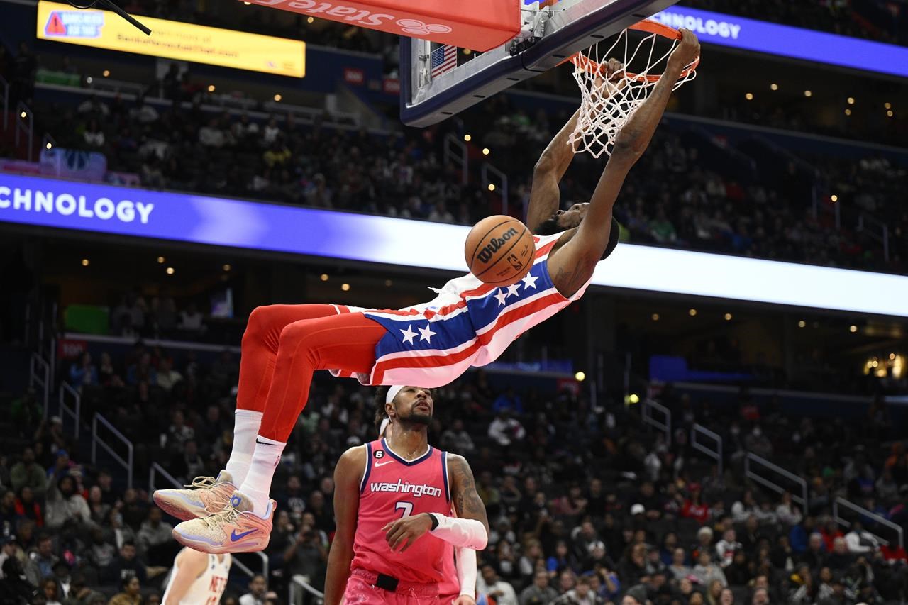 Durant, Irving lead well-rested Nets past Wizards 112-100