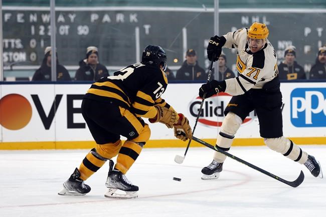 Jake DeBrusk's two third-period goals lift Bruins over Penguins