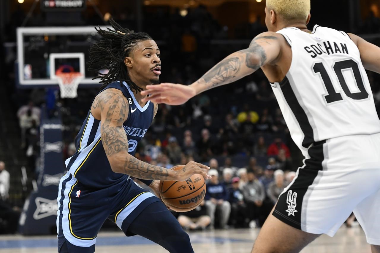 Ja Morant Gifts Game-Worn Nike Kyrie Shoes to Fan - Sports