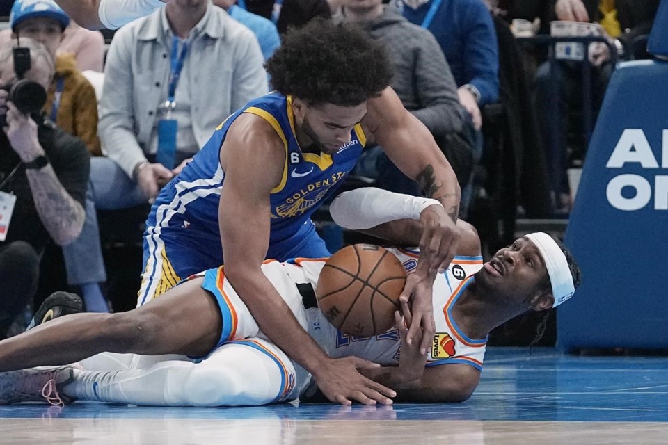 Curry has 38 points, 12 assists as Warriors top Thunder - RMOToday.com