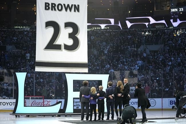 Kings to retire Dustin Brown's number, unveil statue outside arena