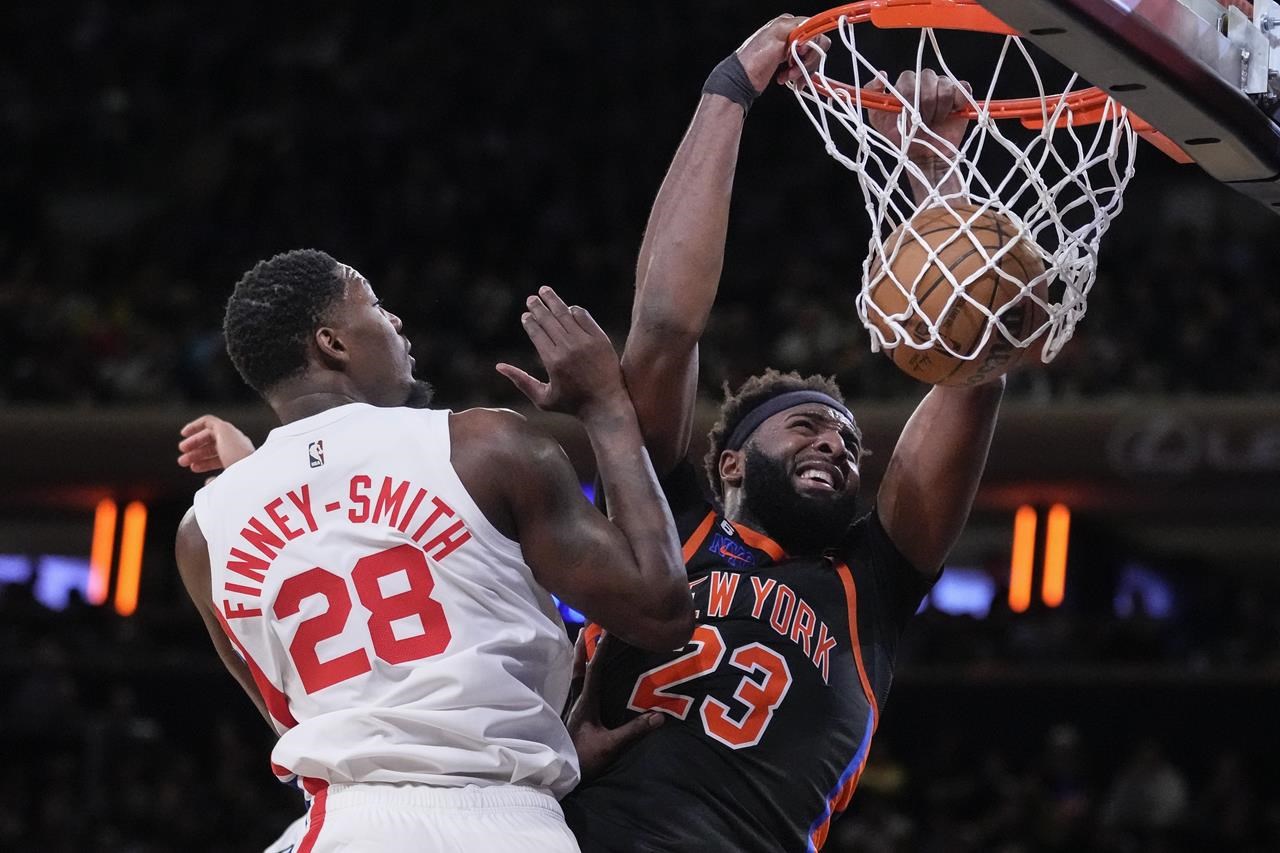 Knicks rout Nets 142-118 for 7th straight behind Brunson's 39