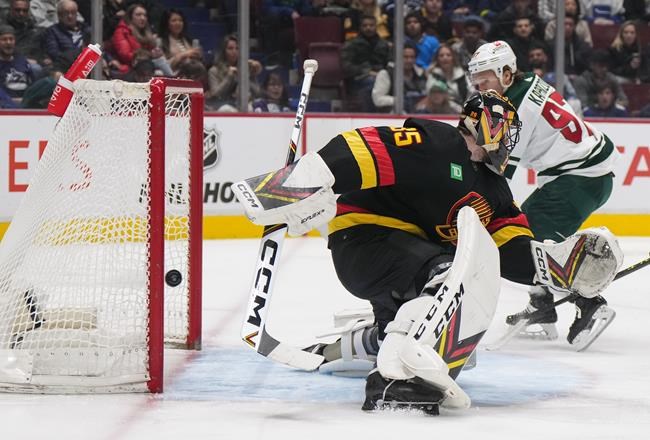 Golden Knights Beat Wild In Battle Of Division Leaders