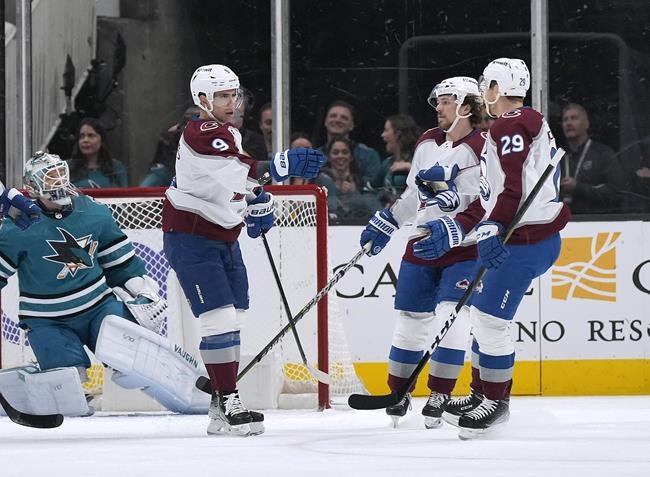 O'Connor scores another short-handed goal, Avalanche beat