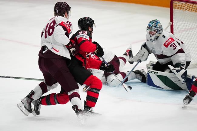 Flyers' Laughton wins gold at 2023 IIHF World Championships