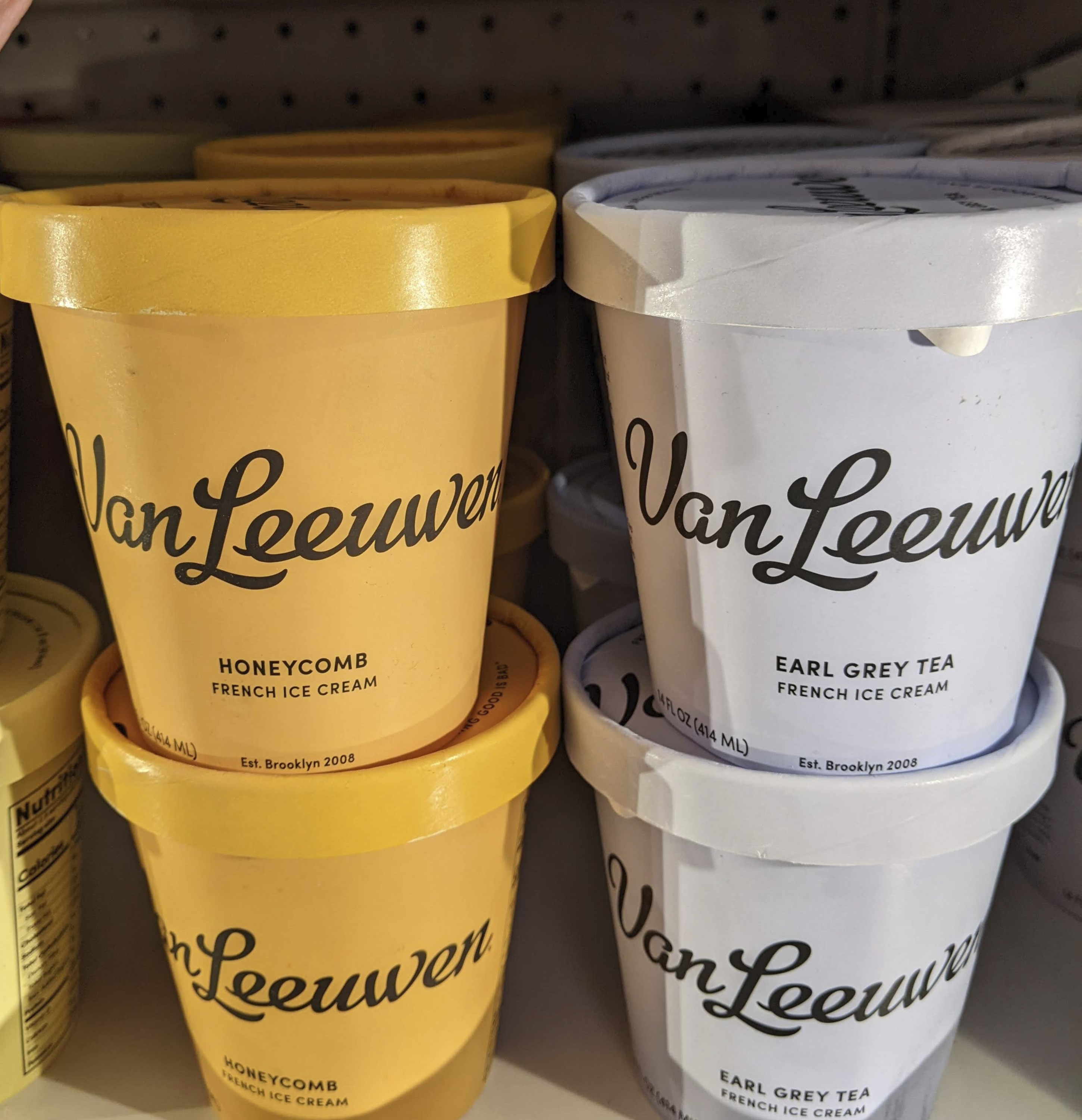 Van Leeuwen Earl Grey Tea French Ice Cream, 14 oz 