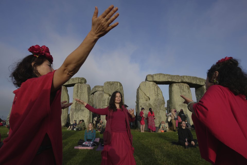 Antlers and fancy dress Stonehenge 8,000 visitors for summer