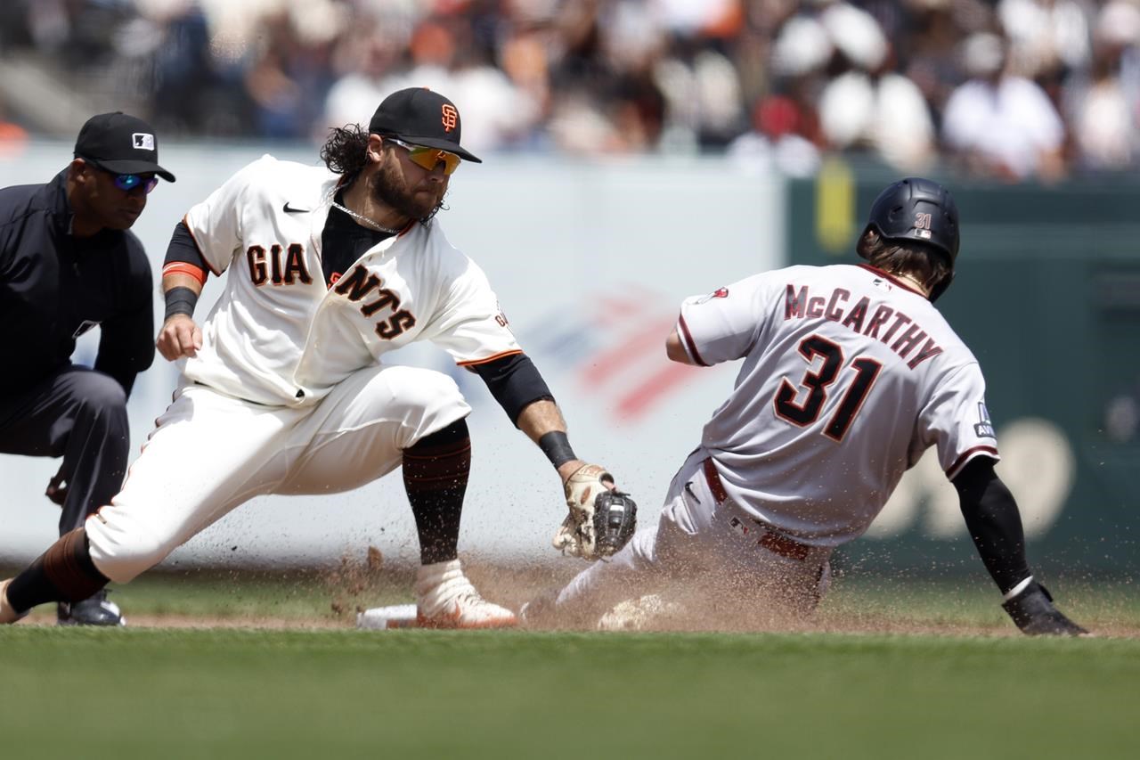 Luis Matos continues hot streak with hit in first at-bat in Giants win