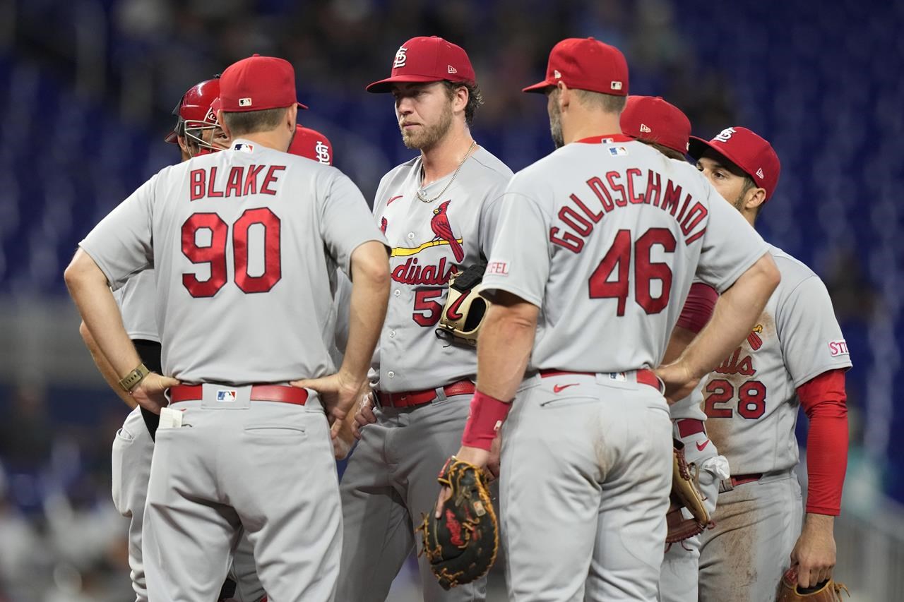 Gurriel scores to give Marlins a 10-9 victory over Cardinals