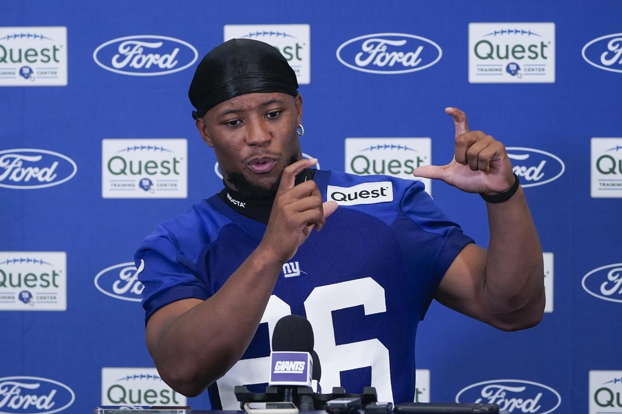 Saquon Barkley responds to Giants failed contract talks: 'It is