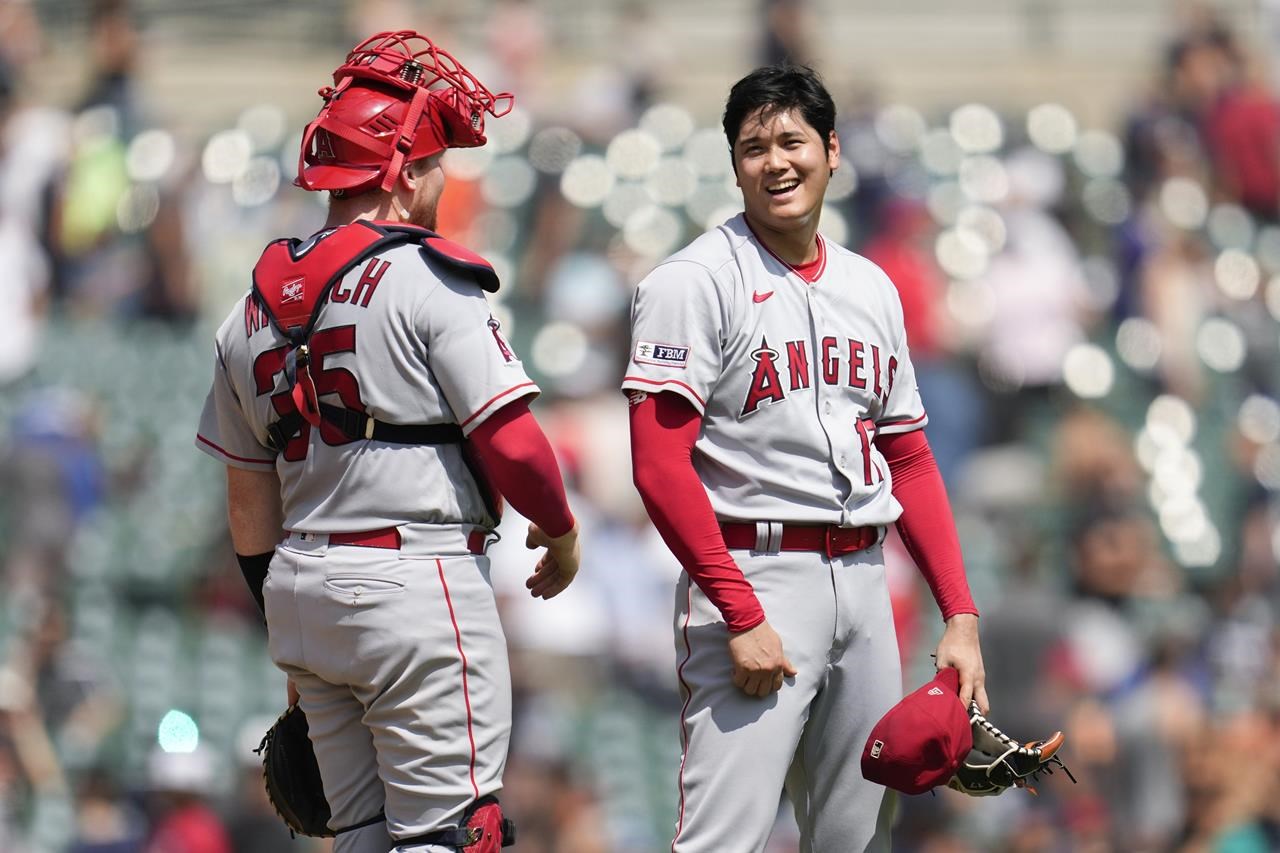 Angels say they won't trade Shohei Ohtani. He celebrates with a 1-hitter, 2  homers – Butler Eagle