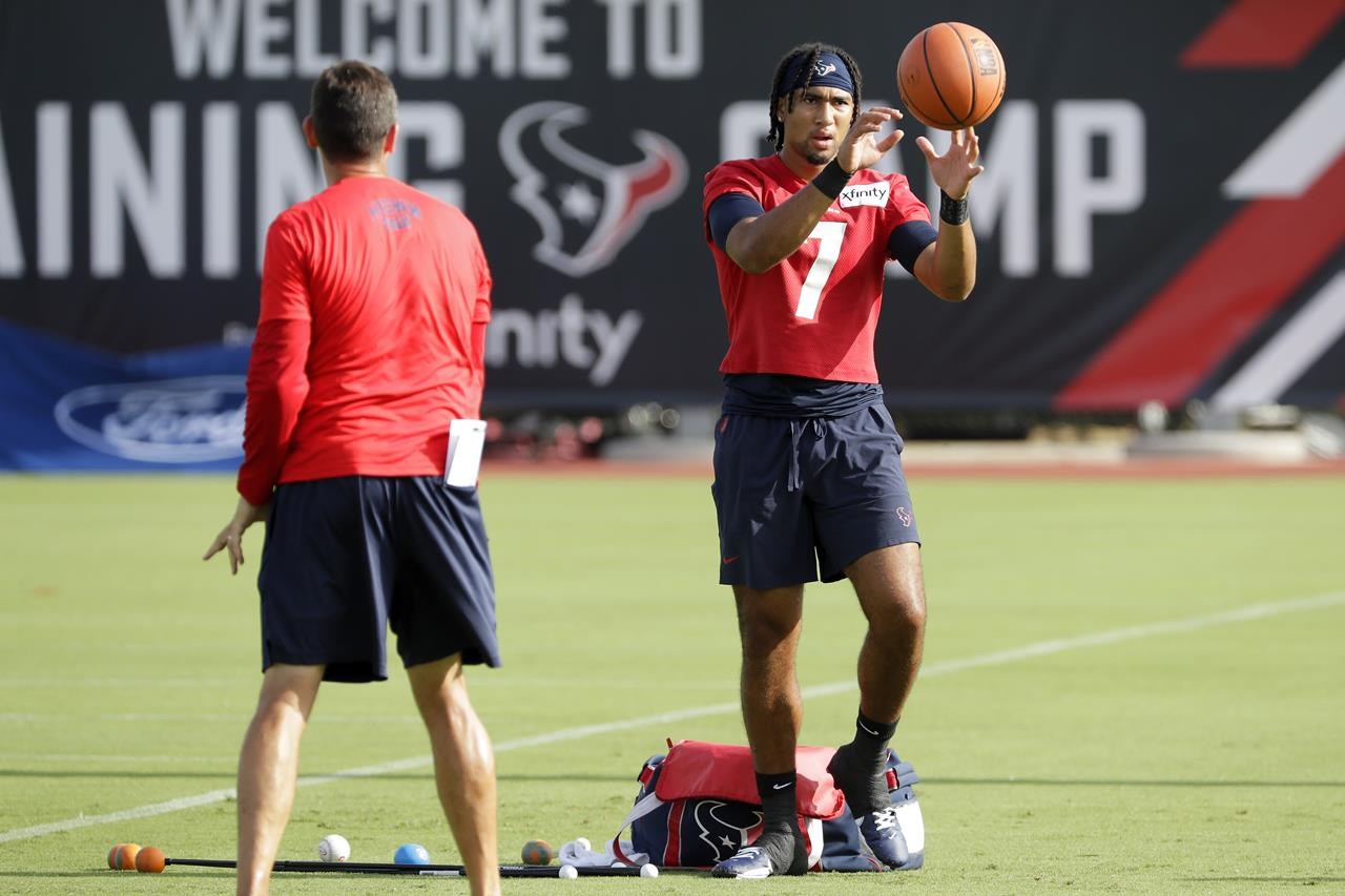 C.J. Stroud gets the start at quarterback for the Houston Texans in first  preseason game