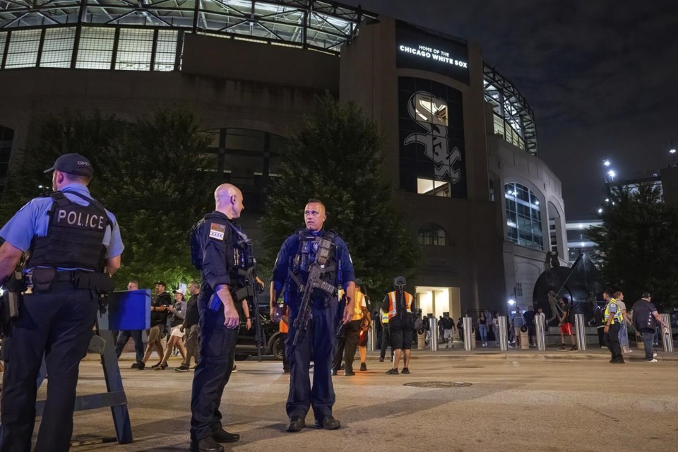 Chicago police are investigating a shooting at White Sox game at