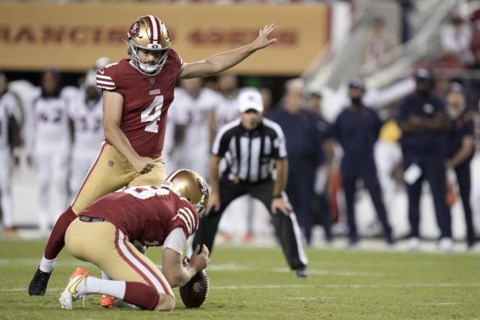 Purdy runs for a TD before Chargers backups roll past 49ers 23-12