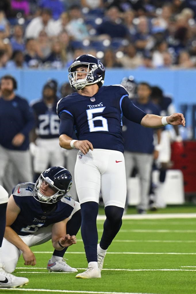 Clock ticking as the Tennessee Titans look for a new kicker once again 