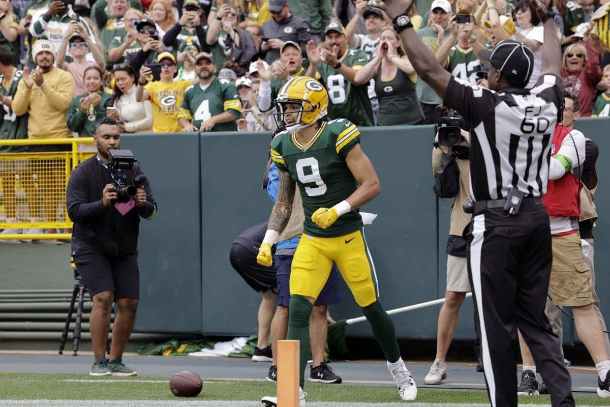 Packers second-year wide receiver Christian Watson officially out for  season-opener