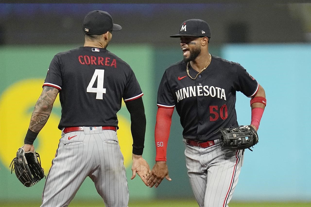 Twins come through late again, beat Guardians on Jorge Polanco's