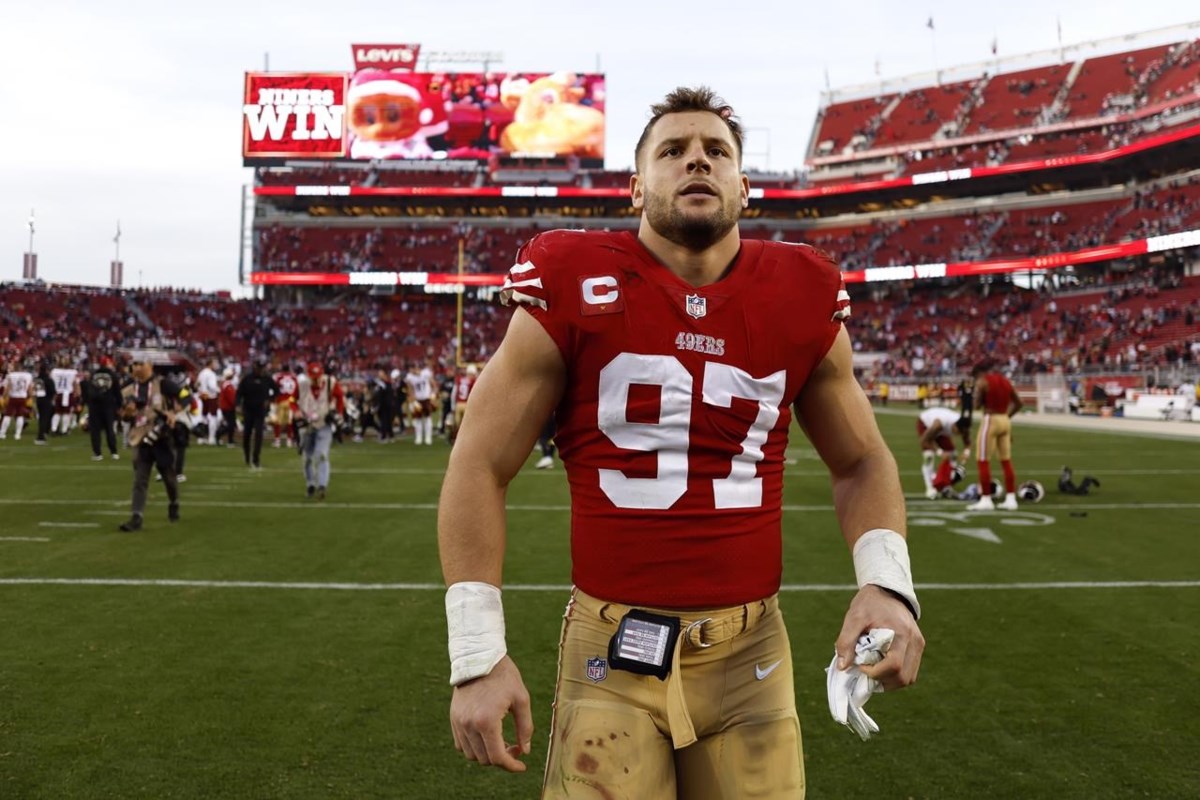 Nick Bosa's holdout from 49ers enters fifth week of training camp