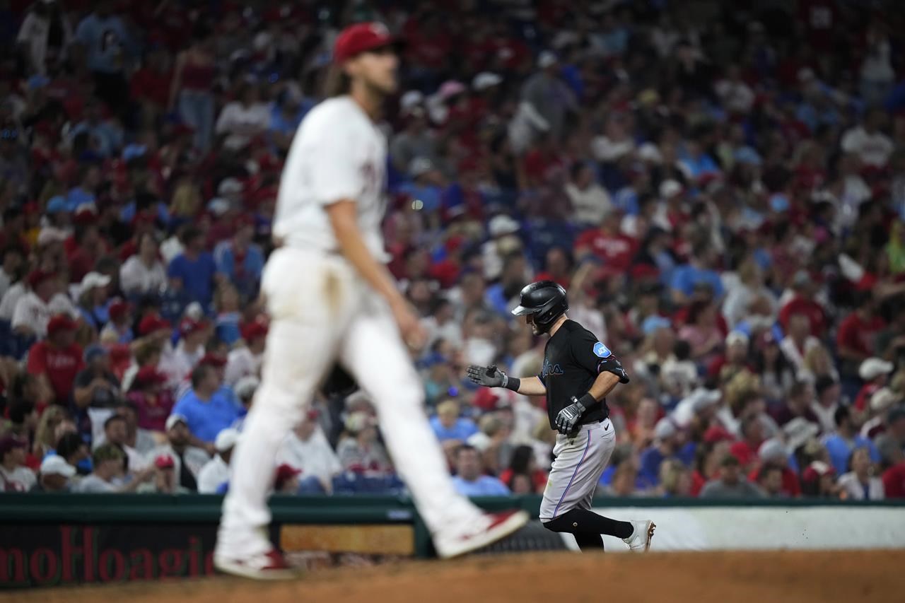 Aaron Nola and Nick Castellanos lead the way in Phillies' 8-4 victory over  Blue Jays, National Sports