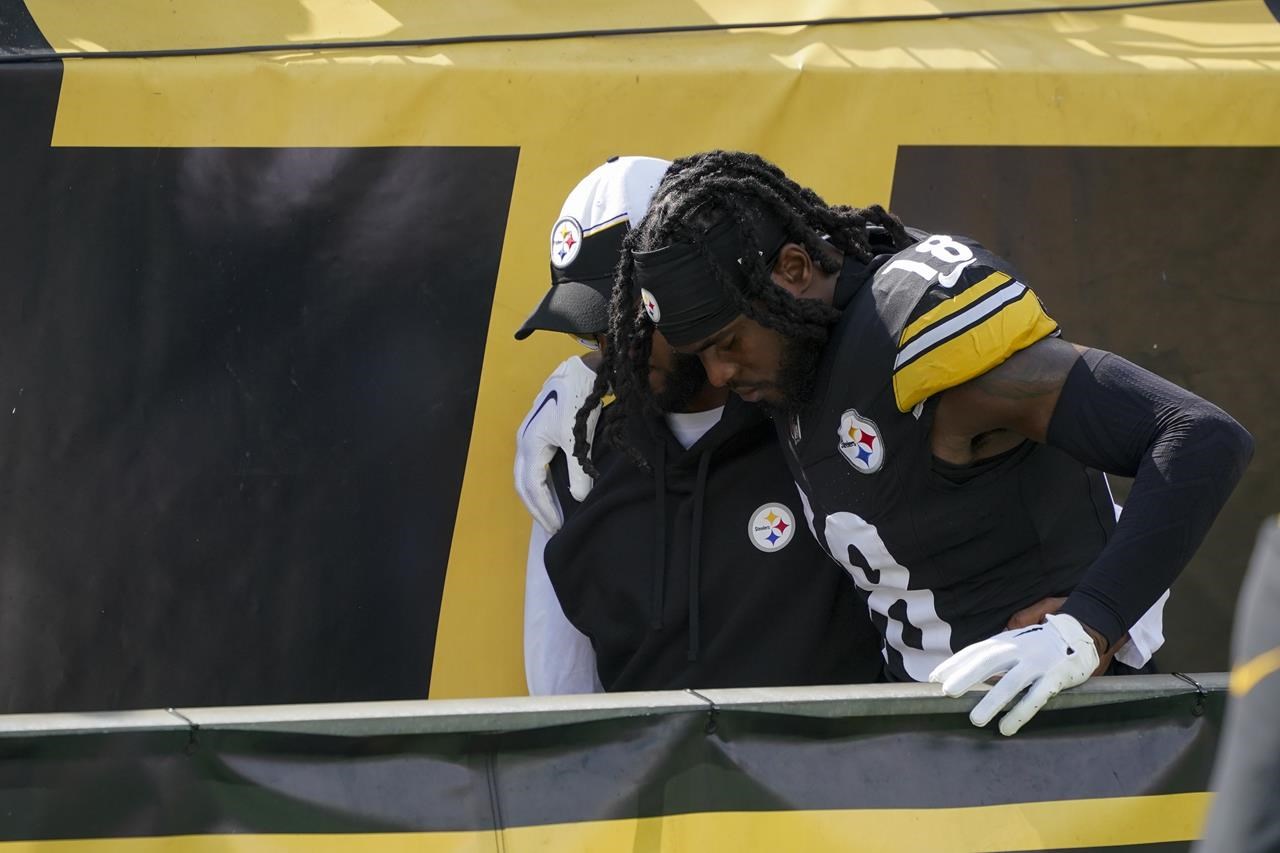 Steelers lose defensive tackle Cam Heyward, wide receiver Diontae Johnson  to injuries against 49ers