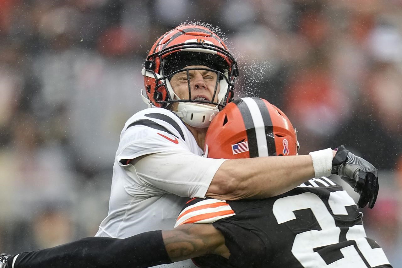 Burrow says Bengals are better than they showed