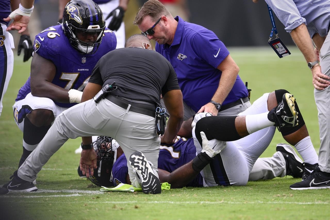 Ravens RB J.K. Dobbins tore his Achilles in win over Texans, will