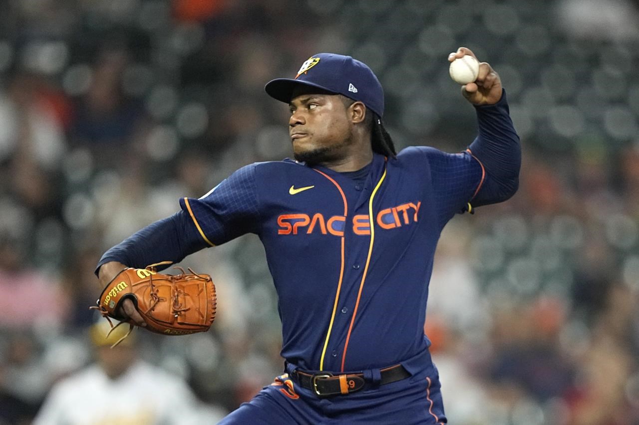 Chapman double in 9th inning lifts Blue Jays over Astros for 3rd straight  win