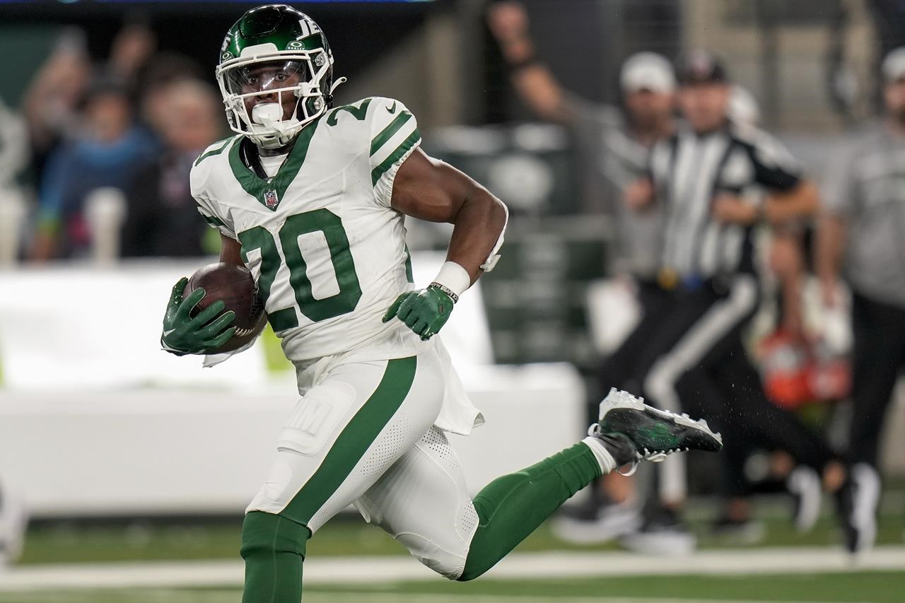 Monday Night Football: New York Jets use spectacular catch and punt return  TD to defeat Buffalo Bills in Overtime, 22-16