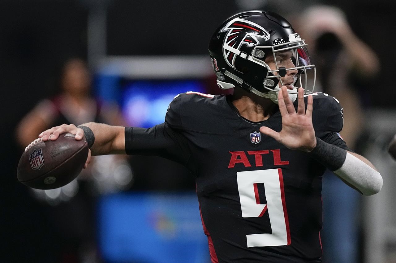 NFL: Bijan Robinson scores 1st NFL touchdown in Atlanta Falcons' 24-10 win  vs Carolina Panthers