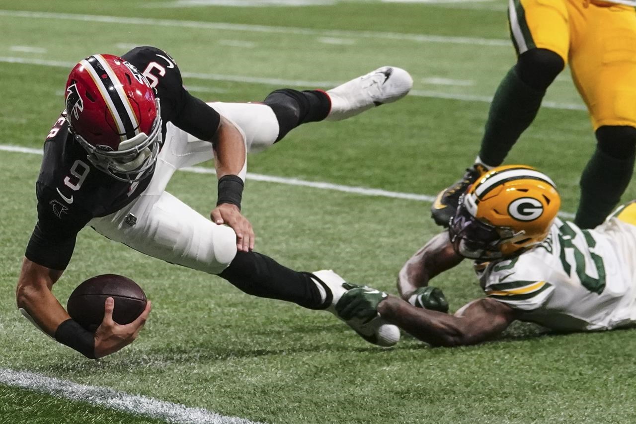 Falcons rally past Packers 25-24