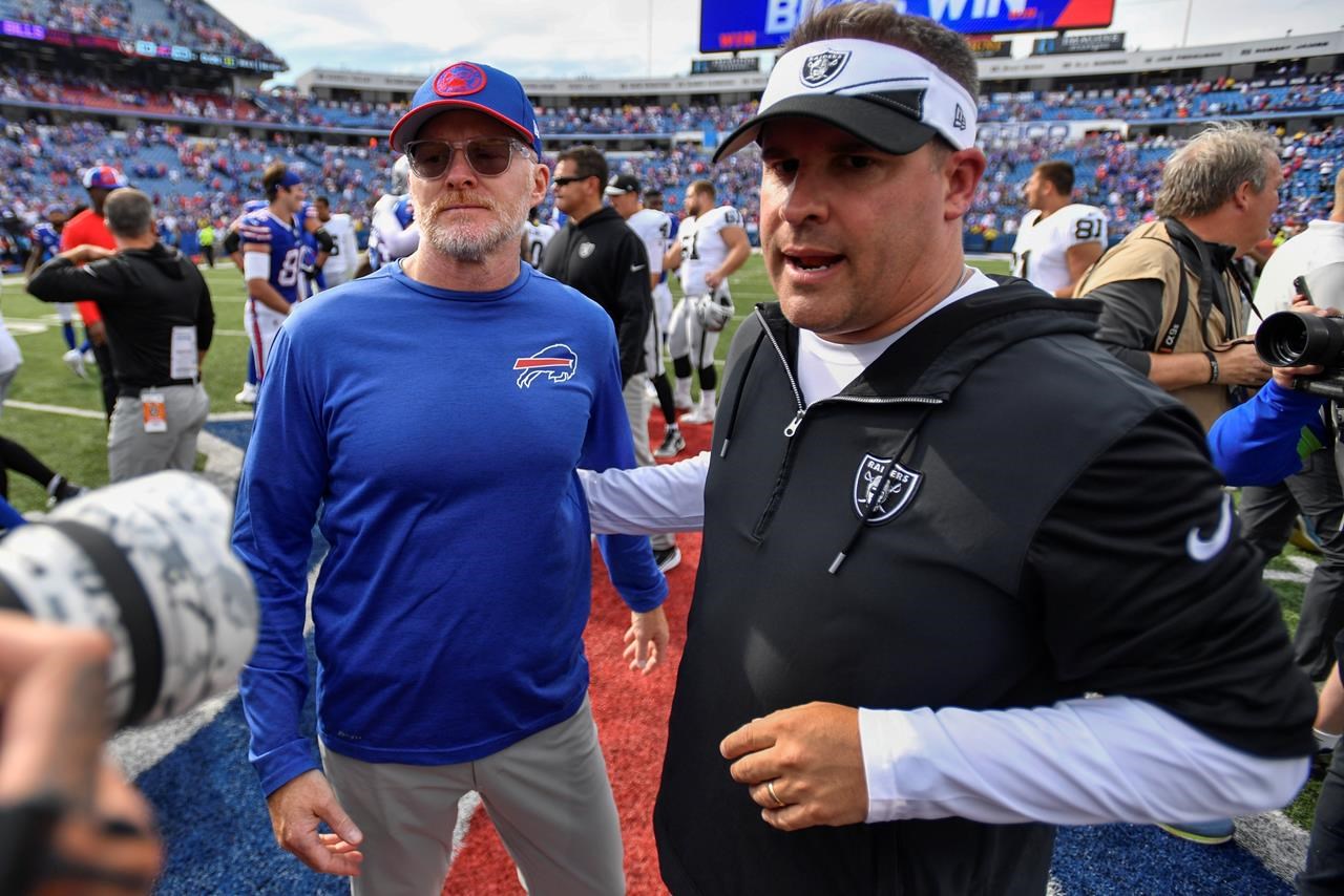 Coach McDaniels: 'It's Been a Good Week of Work', Raiders vs. Bills