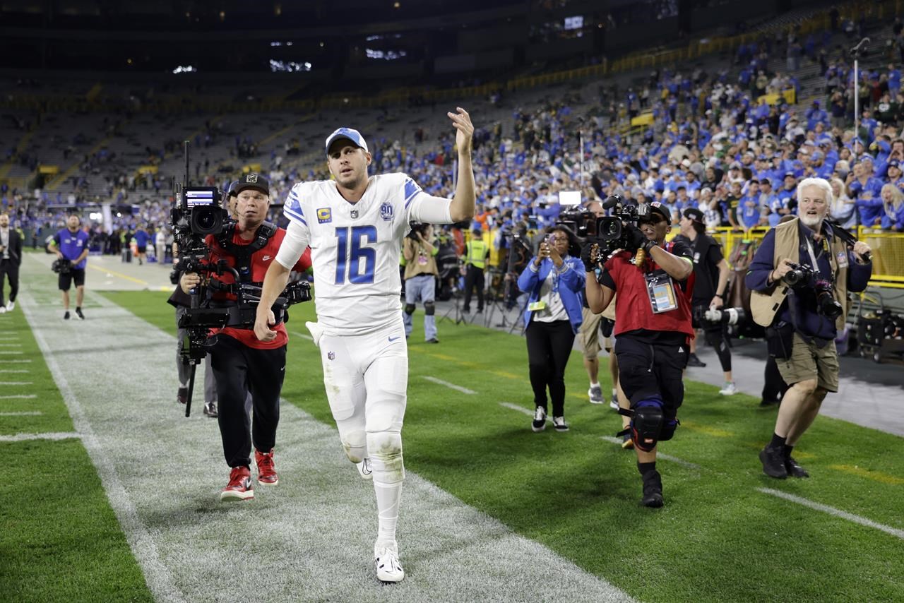 Lions beat Packers 34-20 to take NFC North lead – Friday Morning