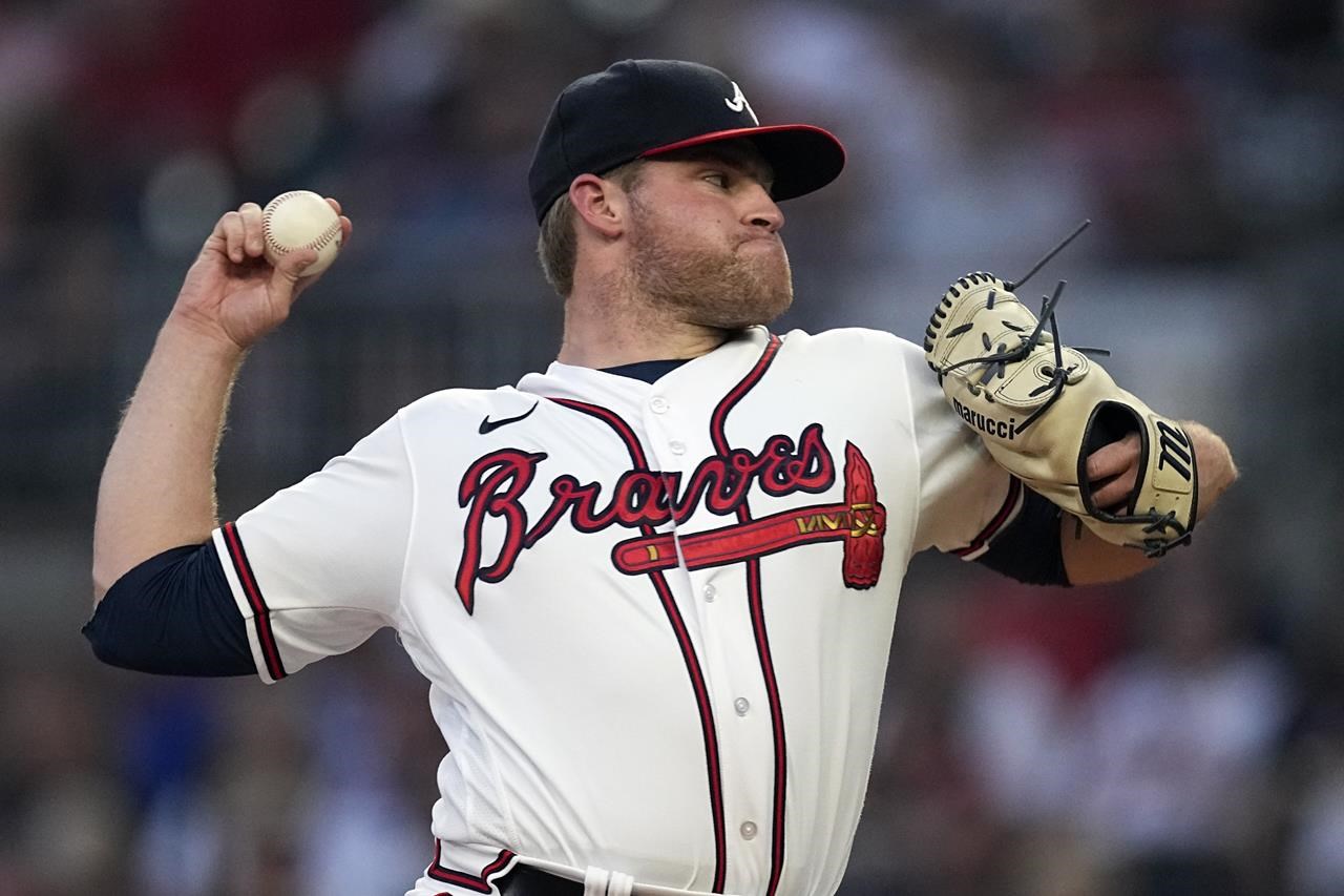 Braves hold off again on announcing starting pitcher for Game 3 of NLDS vs  Phillies - Victoria Times Colonist