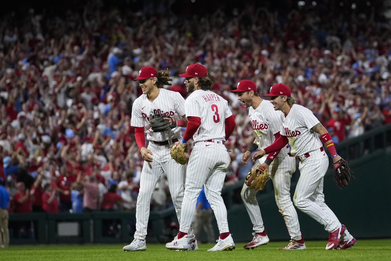 Bryson Stott's grand slam helps Phillies beat Marlins 7-1 for