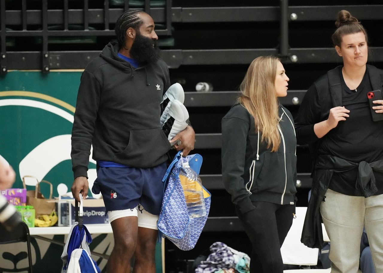 Sixers wrap up camp in Colorado with Harden situation still up in air  heading into preseason play