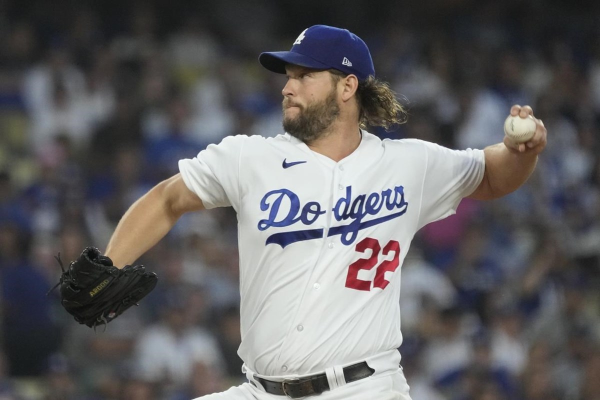 Dodgers LHP Clayton Kershaw chased in 1st inning of NLDS against