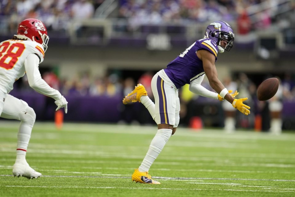 Vikings' Justin Jefferson has look of a star, but he might have to